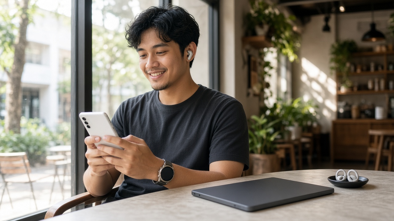 OPPO Reno16 phone tablet earbuds and watch