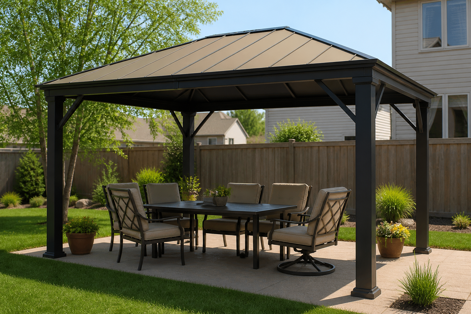 Purple Leaf gazebo